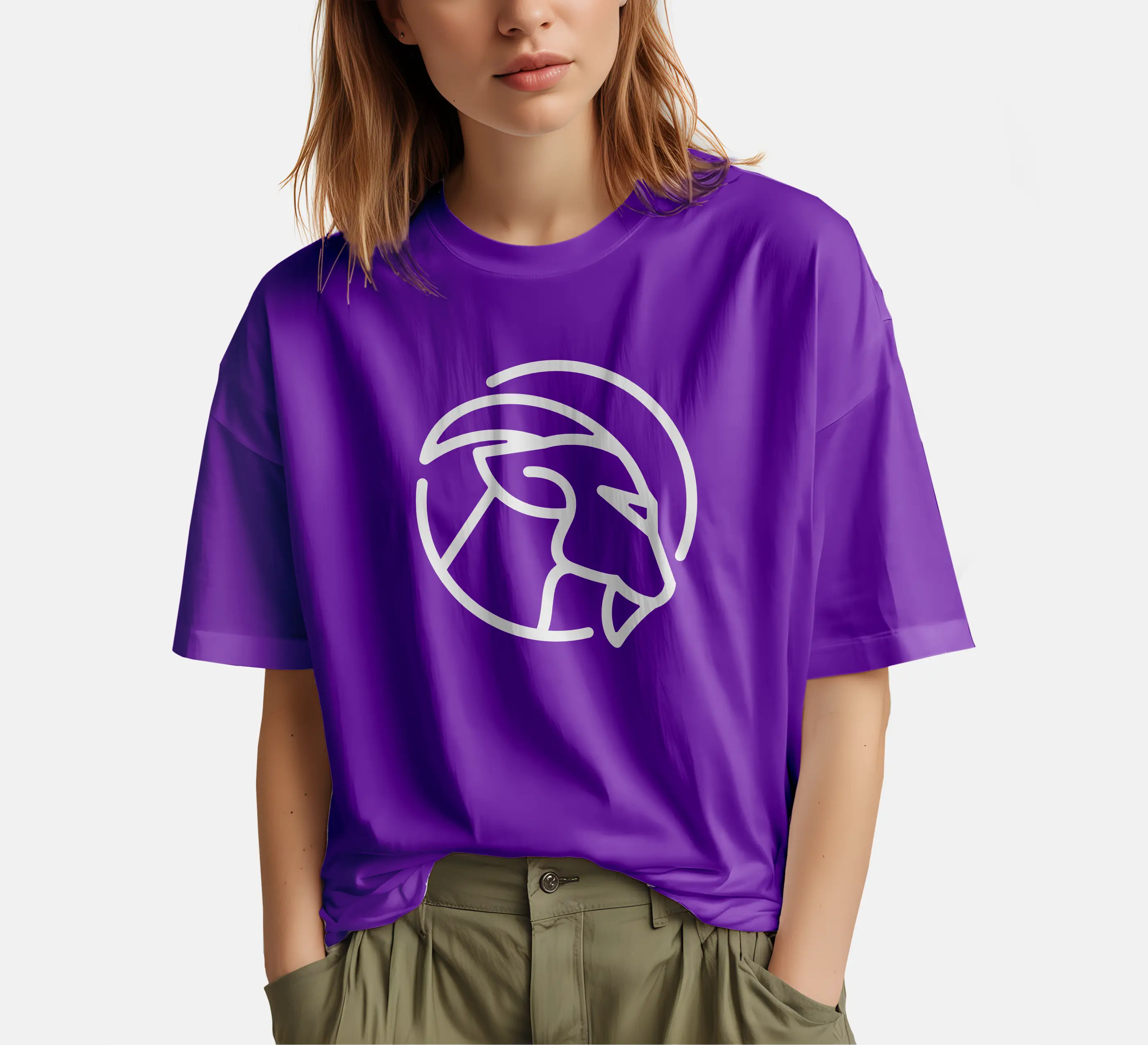 T-shirt Purple